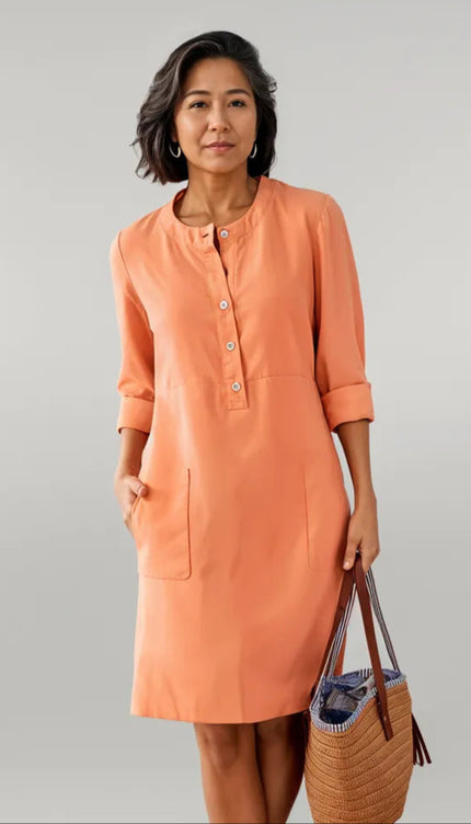 Robe tunique en lin - Robe Addict