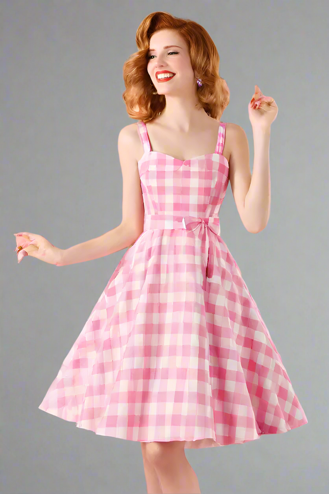 Robe rose barbie - Robe Addict