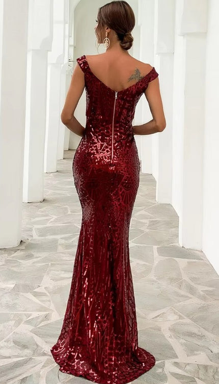 Robe rouge brillante - Robe Addict