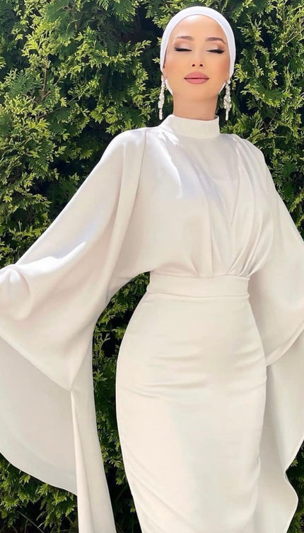 Robe soiree pour femme voilé - Robe Addict