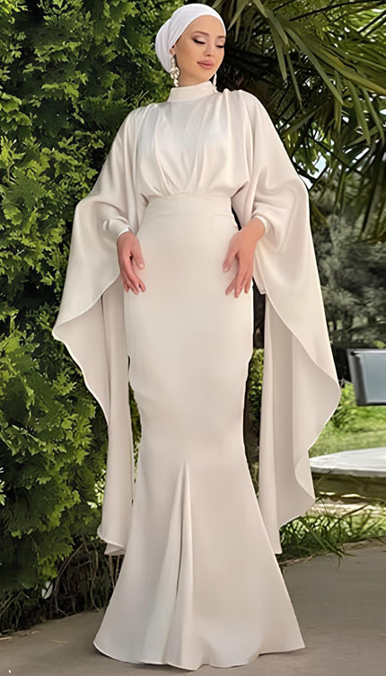 Robe soiree pour femme voilé - Robe Addict