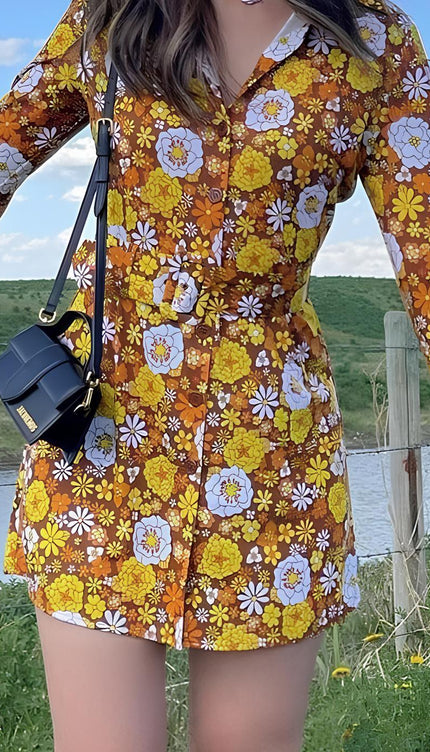Robe style année 70 vintage - Robe Addict