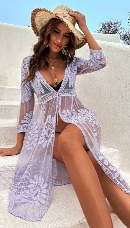 Robe plage transparente - Robe Addict