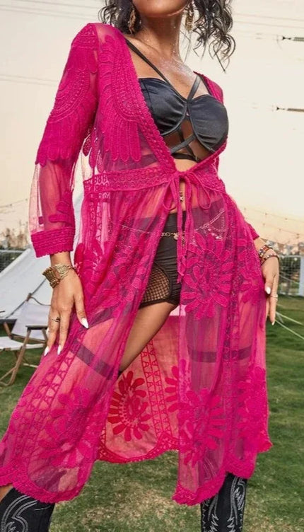 Robe plage transparente - Robe Addict