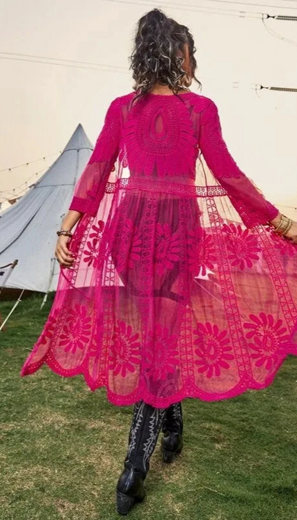 Robe plage transparente - Robe Addict