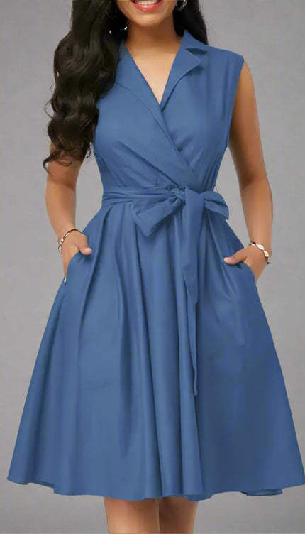 Robe trapèze femme ronde et petite - Robe Addict