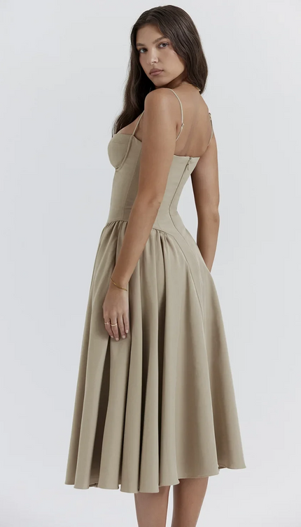 Robe trapeze bretelle - Robe Addict