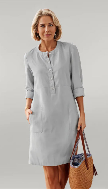 Robe tunique en lin - Robe Addict