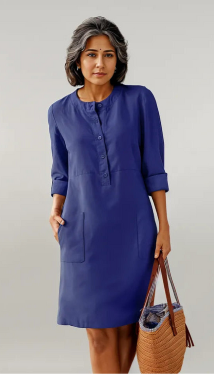 Robe tunique en lin - Robe Addict