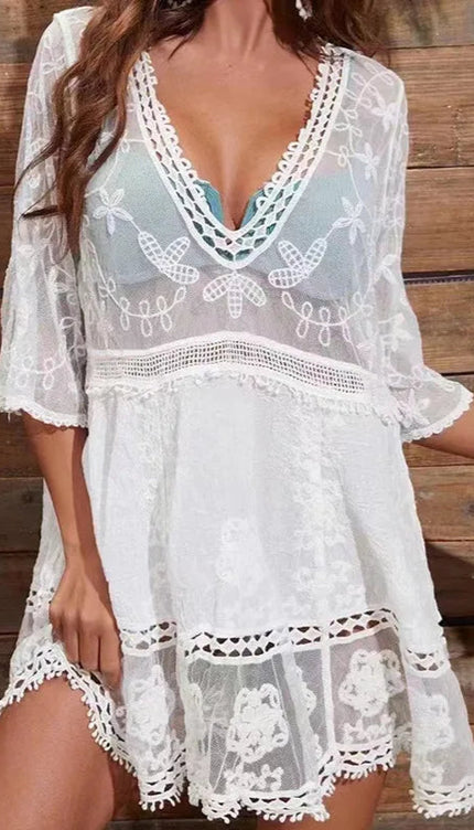 Robe tunique de plage - Robe Addict