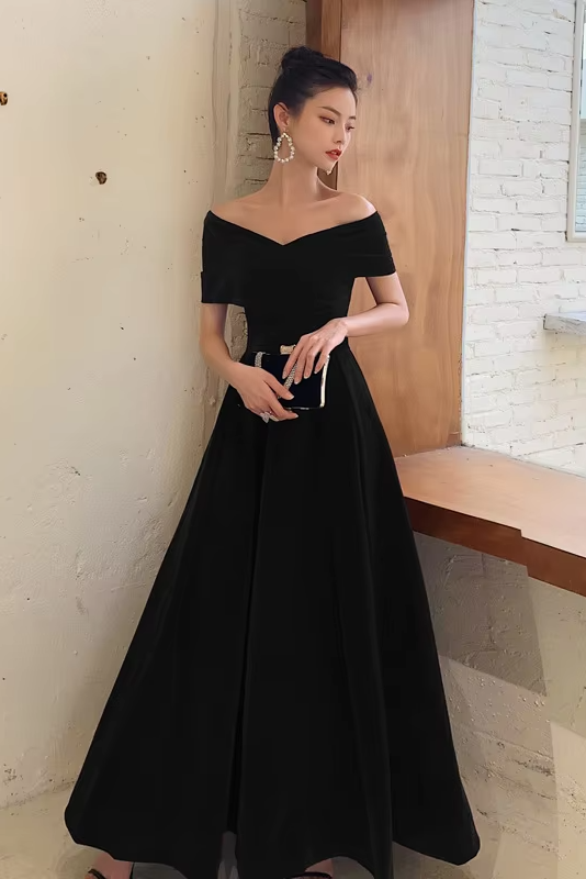 Robe velour col bateau - Robe Addict