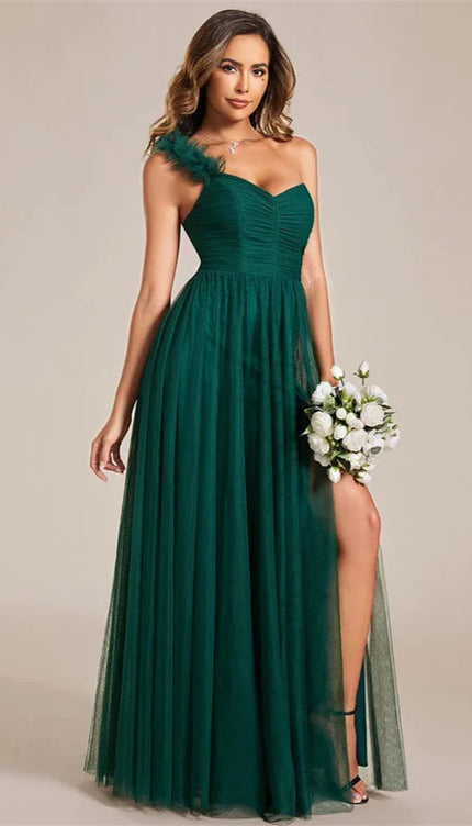 Robe de gala verte - Robe Addict