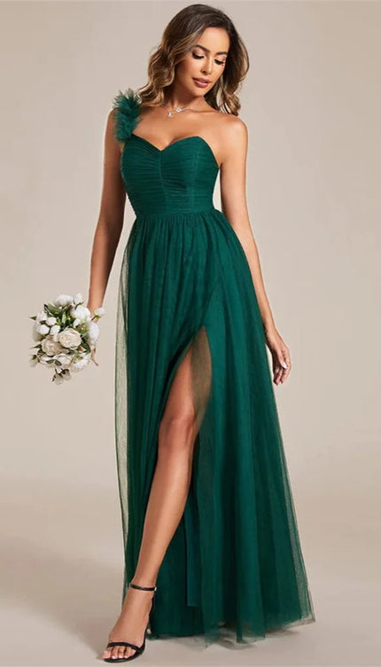 Robe de gala verte - Robe Addict
